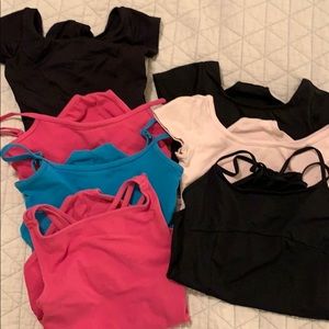Girls dance wear leotards- Size 7